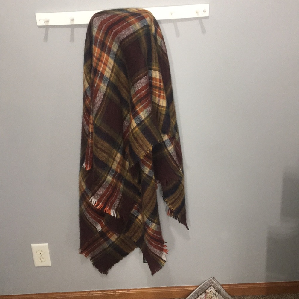 Zara fall blanket scarf
